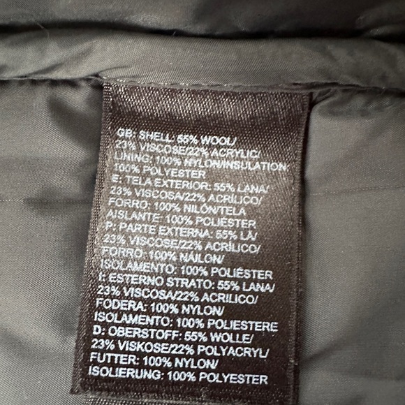 The North Face Vest Men’s XL Brown Wool Sleeveless Vest Winter Outdoor - Picture 6 of 7